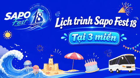 Lịch trình Sapo Fest 18 tại 3 điểm cầu năm nay có gì?