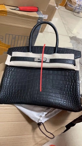 Túi Hermes Birkin da cá sấu bản Authentic và Like Authentic có giá bao nhiêu ?