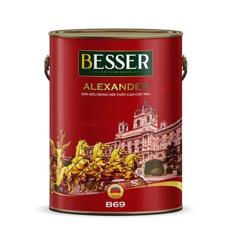 SƠN SIÊU BÓNG NỘI THẤT ĐẶC BIỆT 7IN1 BESSER – ALEXANDER