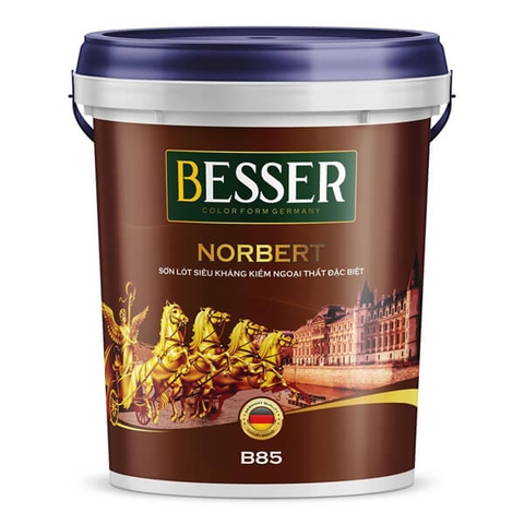 Sơn lót kháng kiềm nội thất đặc biệt besser - norbert