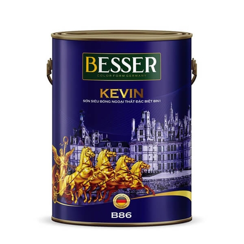 SƠN SIÊU BÓNG NGOẠI THẤT ĐẶC BIỆT 8IN1 BESSER - KEVIN
