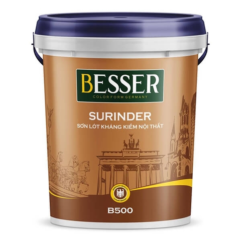 Sơn lót kháng kiềm nội thất Besser - Surinder