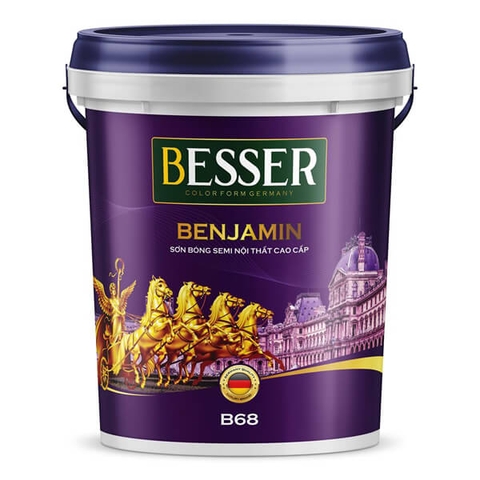 SƠN BÓNG NỘI THẤT CAO CẤP BESSER - BENJAMIN