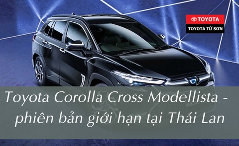 Toyota Corolla Cross xuất hiện phiên bản giới hạn tại Thái Lan