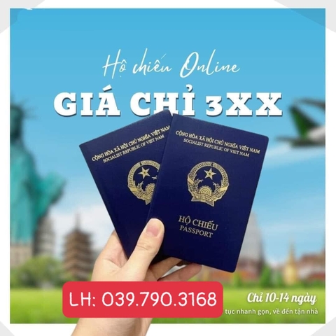 LÀM HỘ CHIẾU ONLINE