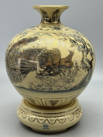 Bình Hút Lộc Thuận Buồm Xuôi Gió Và Công Đào H30 Vẽ Vàng