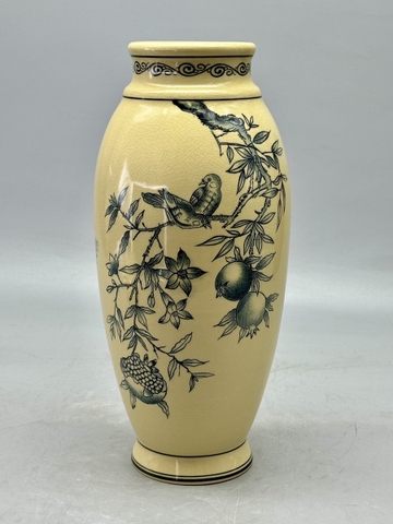 Bình Phi Yến Chim Đào H35 Gốm Chu Đậu Truyền Thống