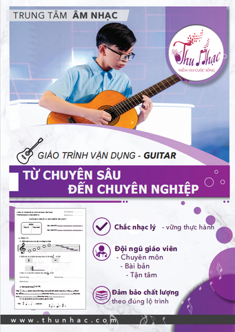GIÁO TRÌNH GUITAR VẬN DỤNG CHUYÊN SÂU