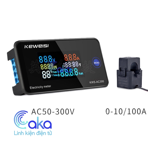 Đồng hồ đo điện AC KWS AC300 100A