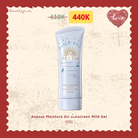 Anessa Moisture Uv Sunscreen Mild Gel