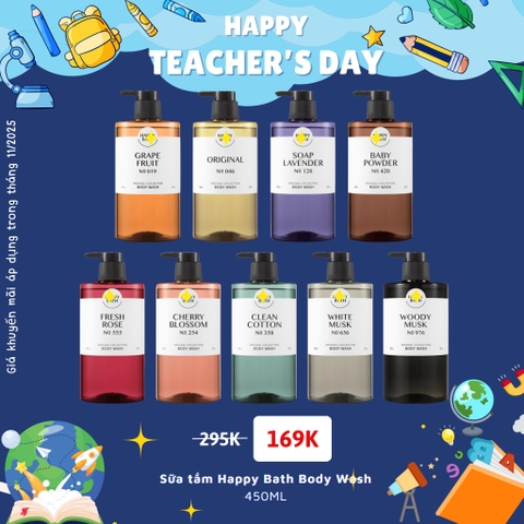Sữa tắm Happy Bath Body Wash