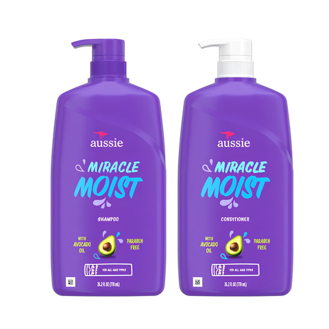 Bộ gội xả Aussie 3 Minute Miracle Moist