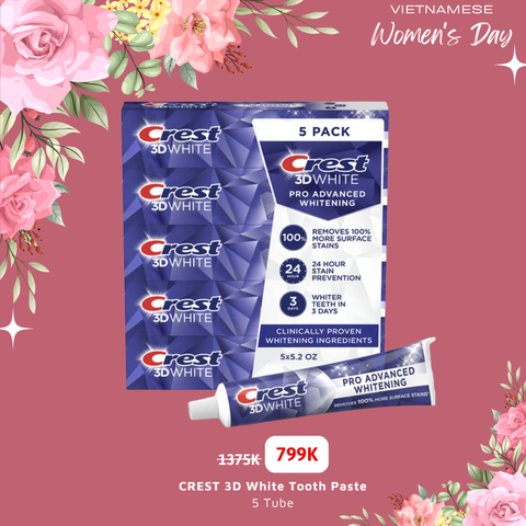 CREST 3D White Tooth Paste