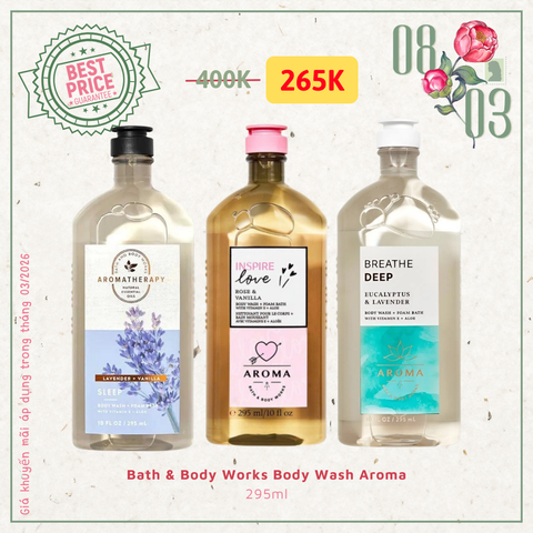 Bath & Body Works Body Wash Aroma