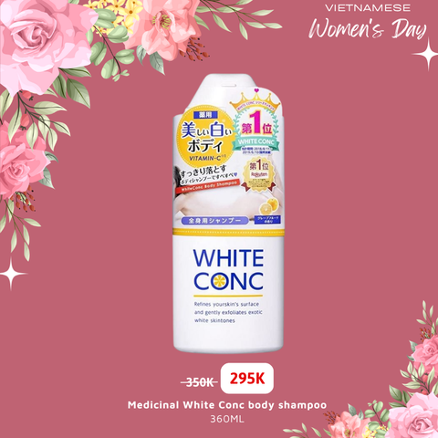 Medicinal White Conc body shampoo