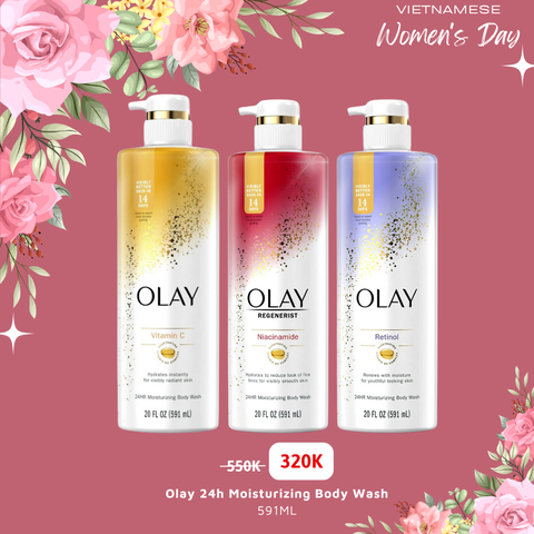 Olay 24h Moisturizing Body Wash