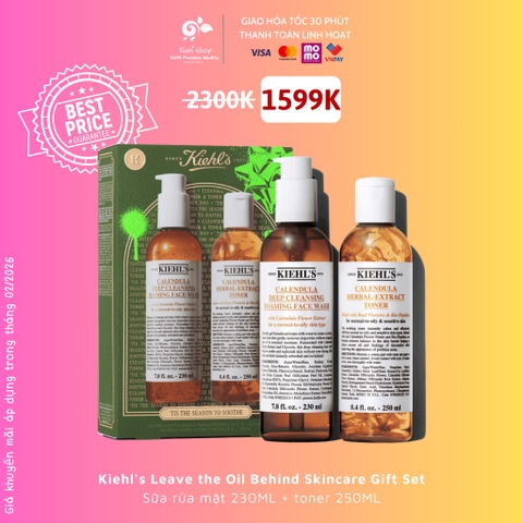 Sữa rửa mặt Kiehl's Calendula Deep Cleansing Foaming Face Wash
