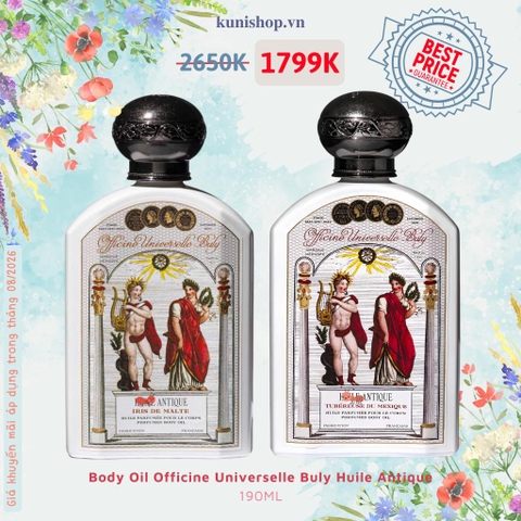 Body Oil Officine Universelle Buly Huile Antique