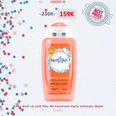 Dung dịch vệ sinh Phụ Nữ Femfresh Daily Intimate Wash