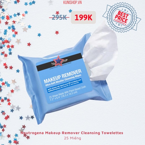Neutrogena Makeup Remover Cleansing Towelettes 25 pack