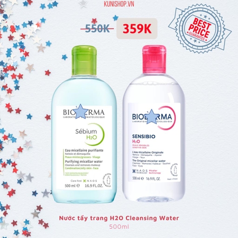 Tẩy trang Bioderma Sebium H2O Cleansing Water
