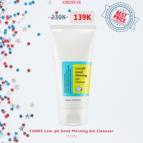 COSRX Low-pH Good Morning Gel Cleanser