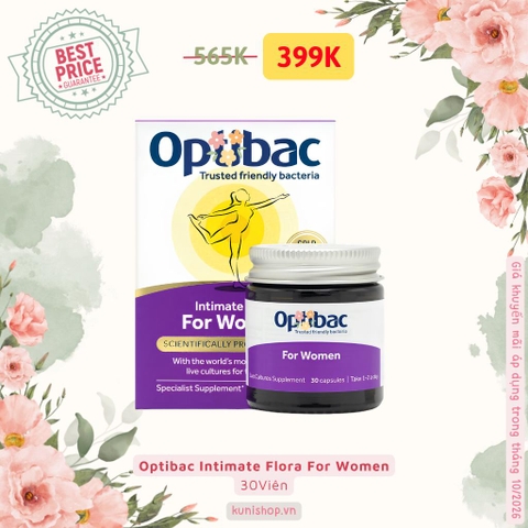 Optibac Intimate Flora For Women