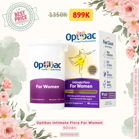 Optibac Intimate Flora For Women