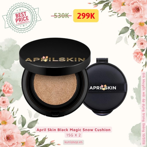 April Skin Black Magic Snow Cushion
