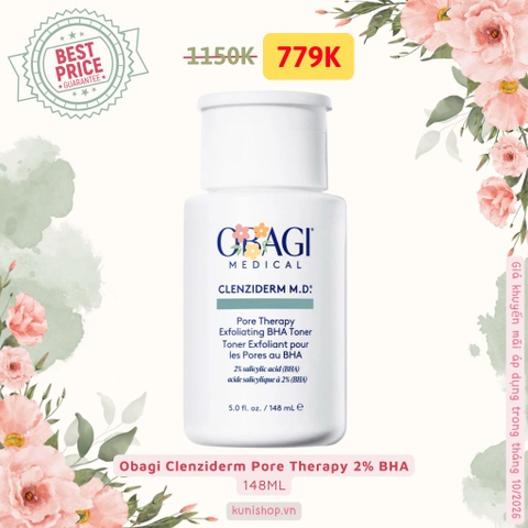 Obagi Clenziderm Pore Therapy 2% BHA