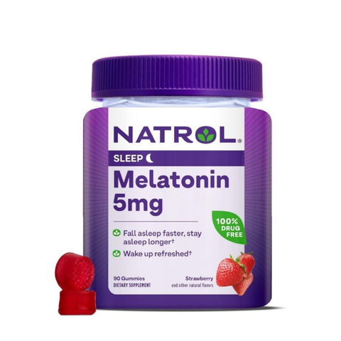 Kẹo ngủ ngon Natrol Sleep Melatonin 5mg