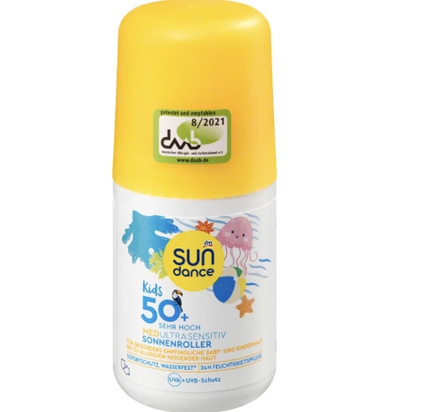 Kem chống nắng trẻ em Sundance Kids Sehr Hoch MED Ultra Sensitive SPF 50+