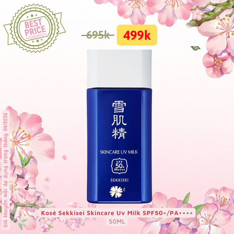 Kosé Sekkisei Skincare Uv Milk SPF50+/PA++++