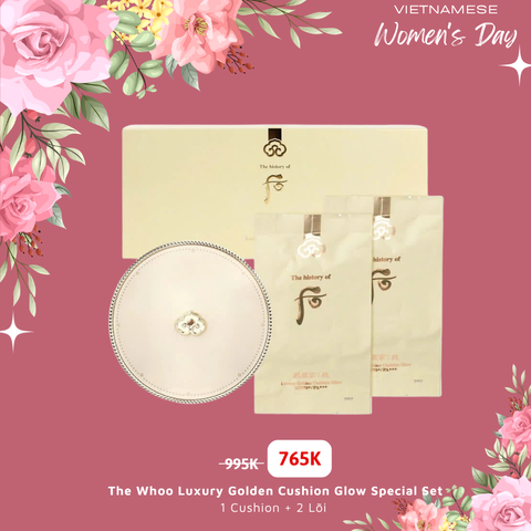 The Whoo Luxury Golden Cushion Glow Special Set