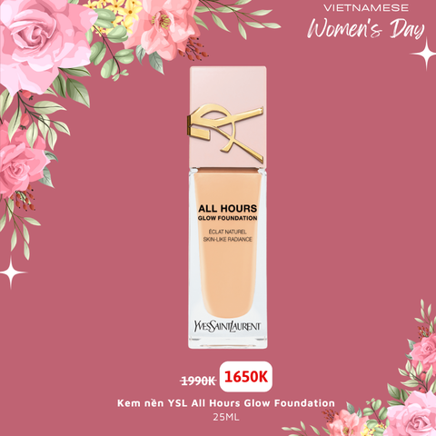Kem nền YSL All Hours Glow Foundation