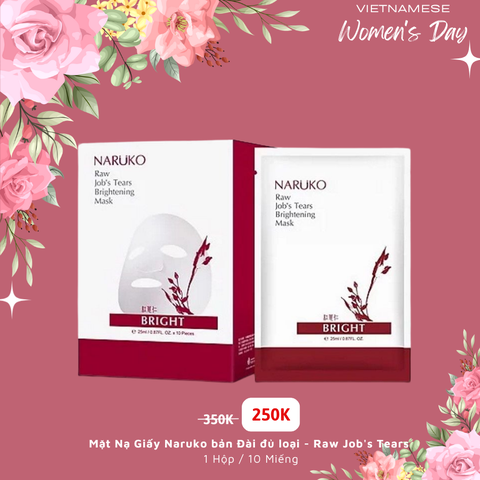 Mặt Nạ Giấy Naruko Bản Đài Đủ Loại