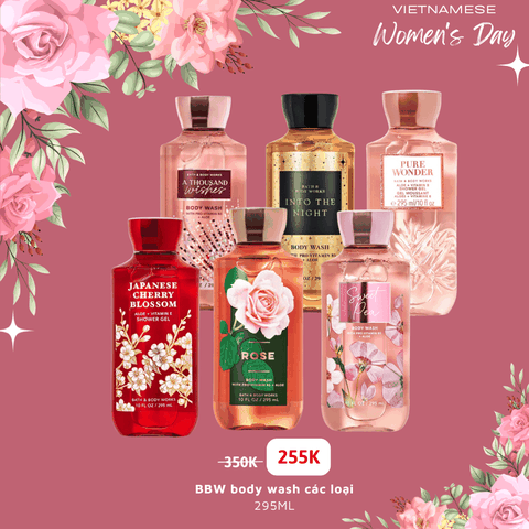 [Đủ mùi] Bath & Body Works Body Wash