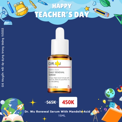 Dr. Wu Renewal Serum With Mandelic Acid