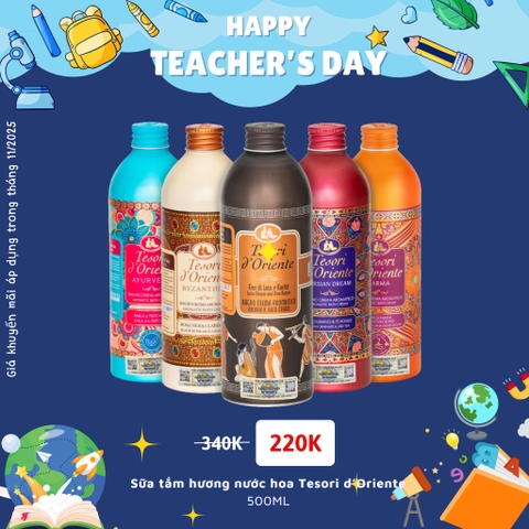 Sữa tắm hương nước hoa Tesori d’Oriente