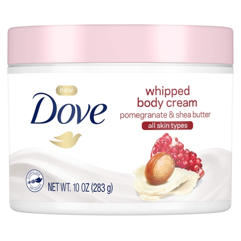 Dove whipped body cream