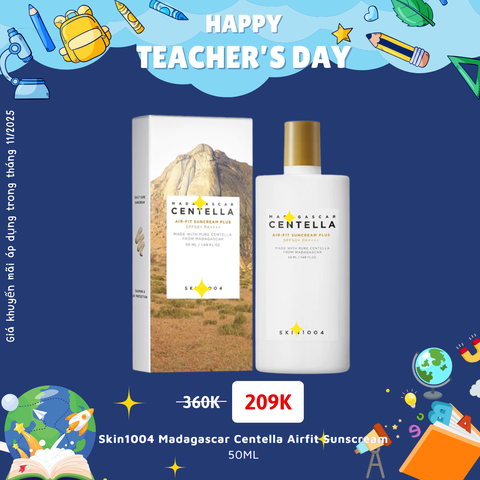 Skin1004 Madagascar Centella Airfit Sunscream