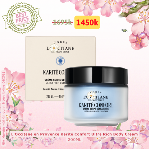 L'Occitane en Provence Karité Confort Ultra Rich Body Cream
