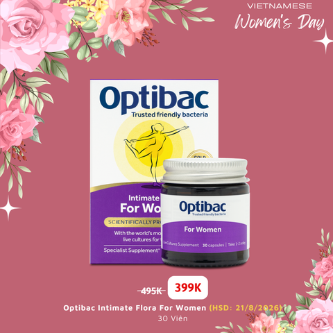Optibac Intimate Flora For Women