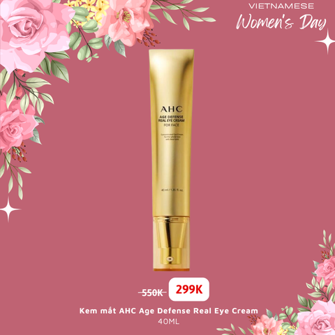 Kem mắt AHC Age Defense Real Eye Cream