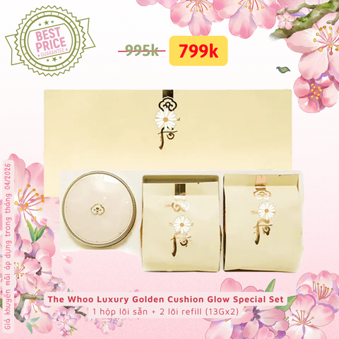 The Whoo Luxury Golden Cushion Glow Special Set
