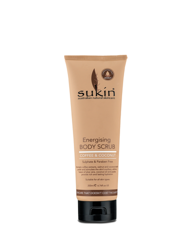 Sukin Energising Body Scrub With Coffee & Coconut