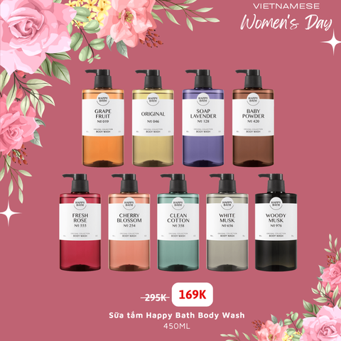 Sữa tắm Happy Bath Body Wash