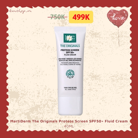 MartiDerm The Originals Proteos Screen SPF50+ Fluid Cream