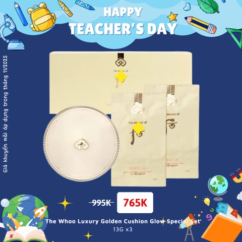 The Whoo Luxury Golden Cushion Glow Special Set