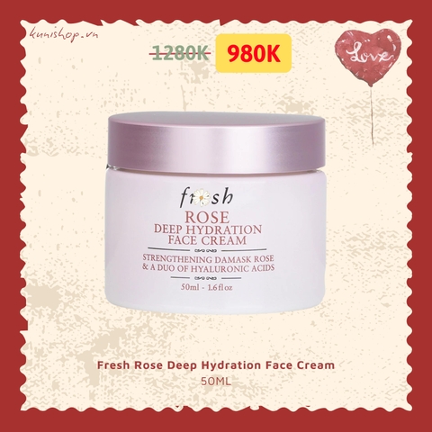 Fresh Rose Deep Hydration Face Cream